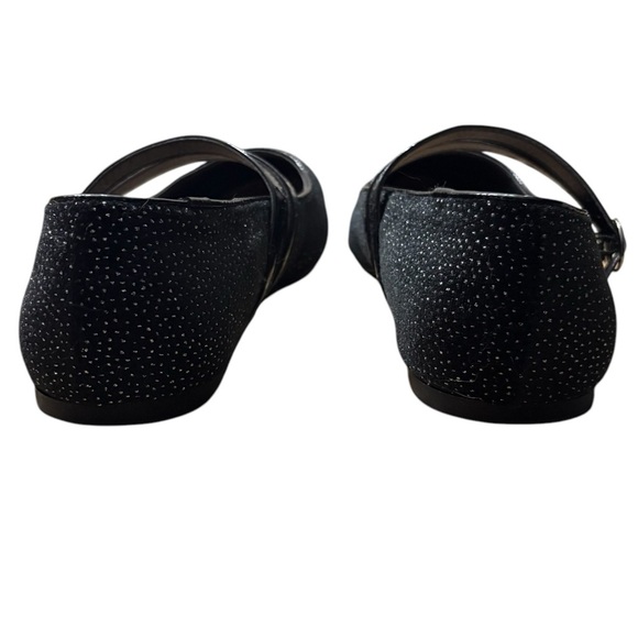 TORRID Elegant Flat Maryjane’s in Black Sparkle Size 8WW —Worn 1X - Picture 5 of 8